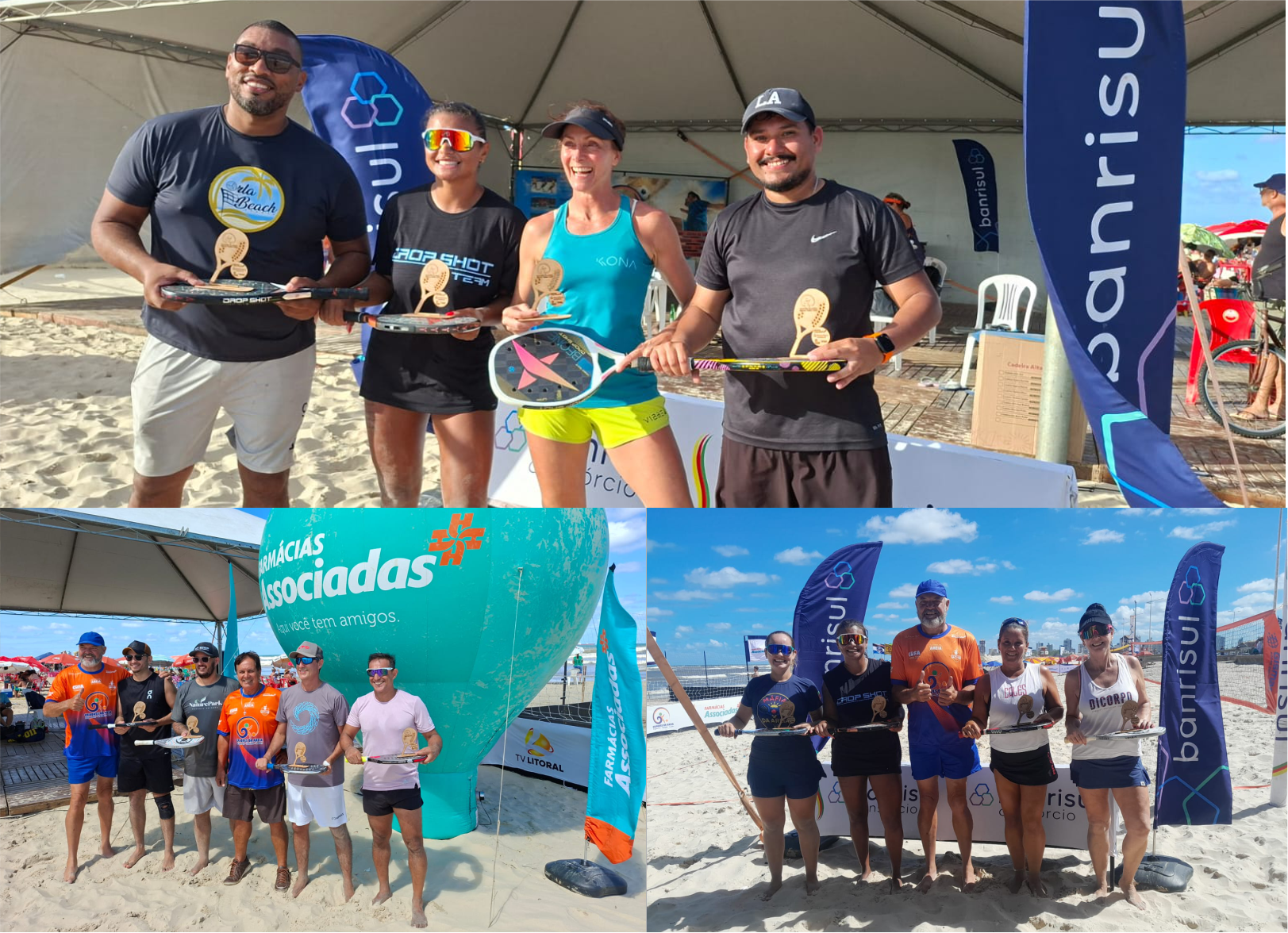 Imbé em Movimento: Craques da Areia Celebra o Sucesso de Mais uma Edição de Beach Tênis