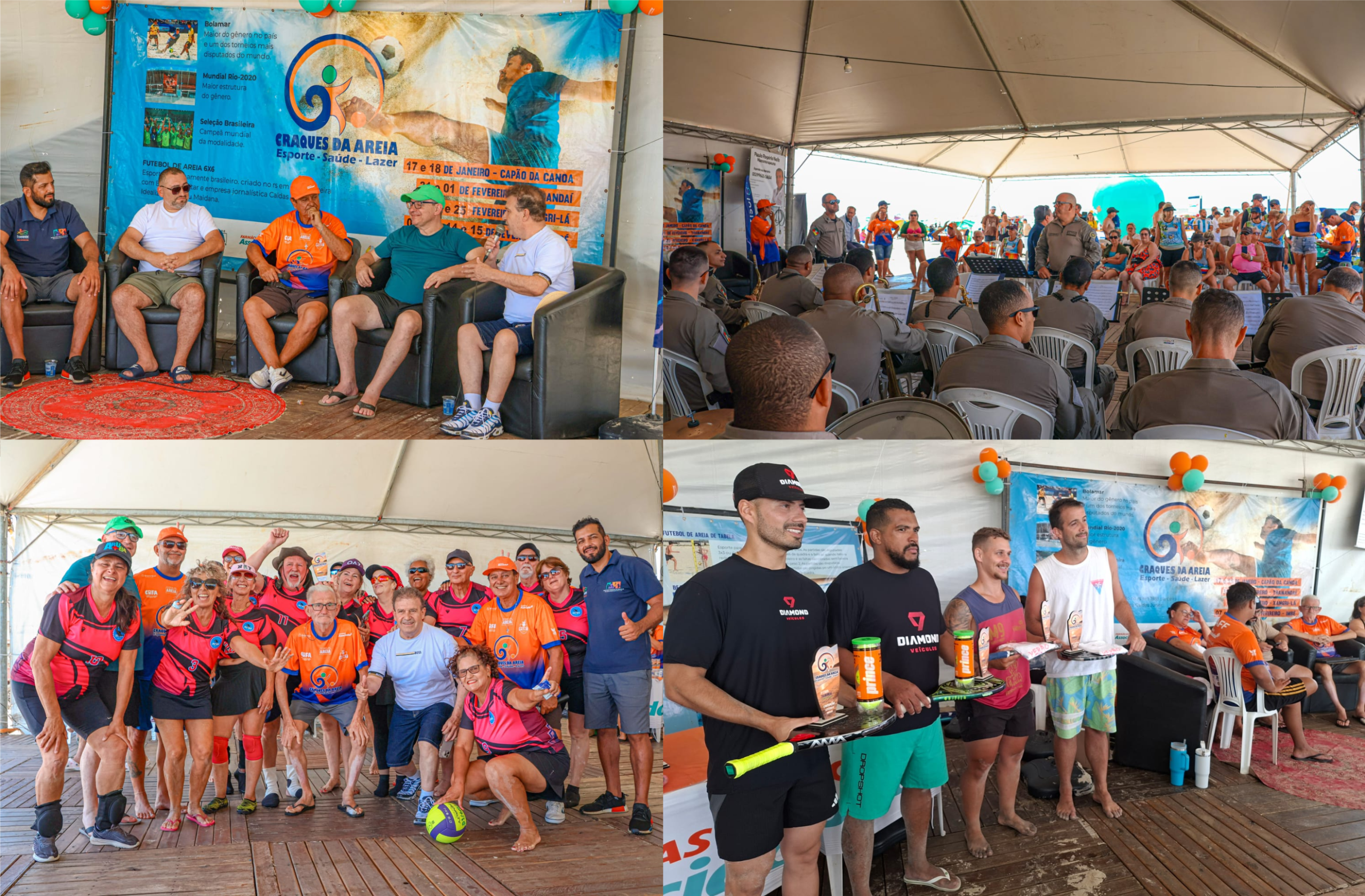 Craques da Areia: Onde o Esporte e a Integração se Encontram no Litoral Gaúcho